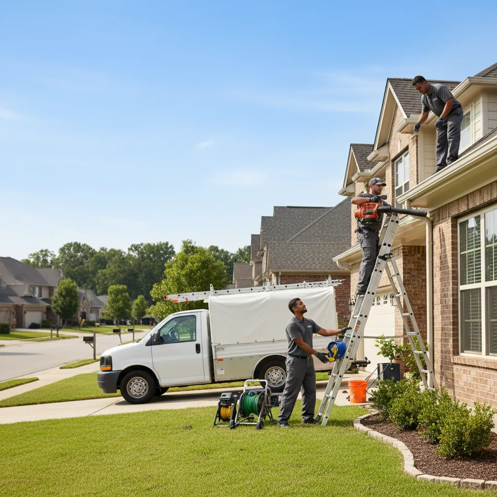 Home Gutter Service in Clinton, OK near me